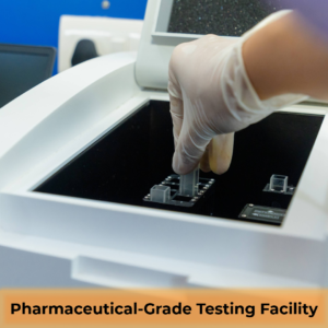 Pharmaceutical-Grade Testing Facility